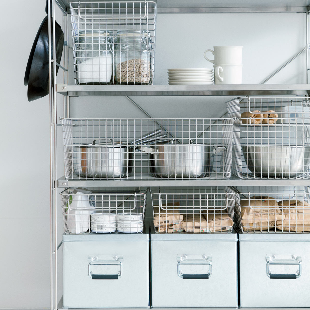 SUS Shelving Units Stainless Steel