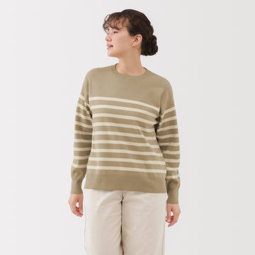 Milano Rib Crewneck Sweater MUJI