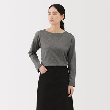 Heavyweight Boatneck T-Shirt MUJI