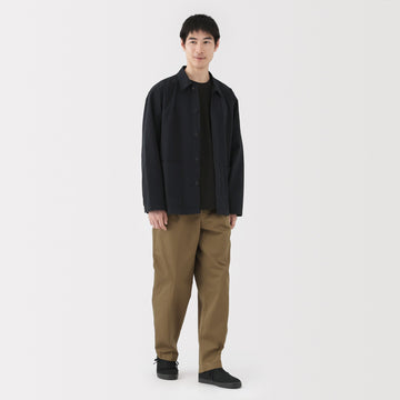 Chino Pleated Wide Pants MUJI