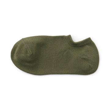 Sneaker Socks Khaki Green MUJI