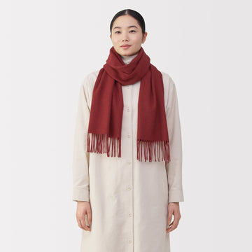 Fluffy Wool Scarf MUJI