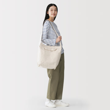 Canvas Shoulder Tote Bag MUJI