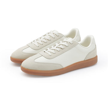 Soft Insole Combination Sneakers - Off White 29 cm (US W12.5 M11) MUJI