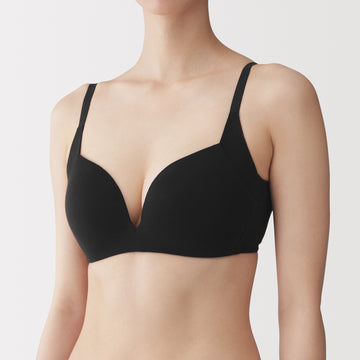 Wireless Push-Up Bra - Plus Size MUJI