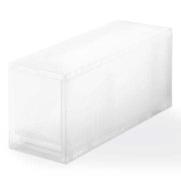 Polypropylene Case - Slim Deep (W5.5 x D14.6 x H6.9") Clear MUJI