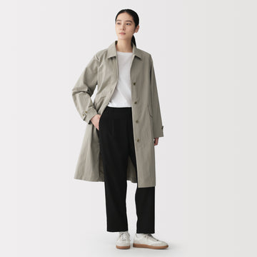 Water Repellent Long Coat MUJI