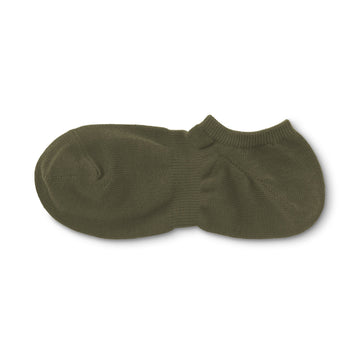 Sneaker Socks Khaki Green MUJI