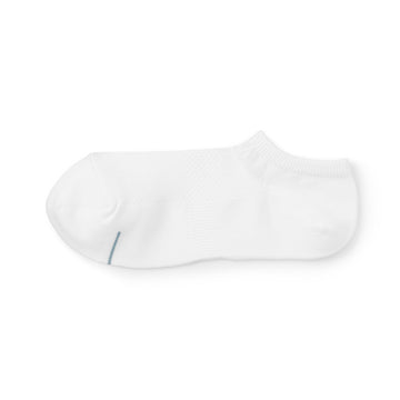 Moisture Wicking Sneaker Socks White MUJI