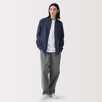 Cotton Garment Dyed Pants MUJI
