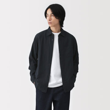 Kapok Blend Double Gauze Shirt MUJI