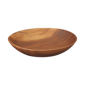 Acacia Deep Plate (Dia. 9.4") MUJI