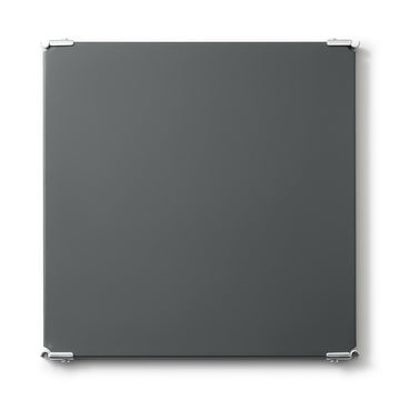SUS Shelving Unit Additional Shelf - Dark Gray - Square MUJI