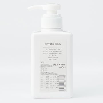 PET Rectangular Bottle MUJI