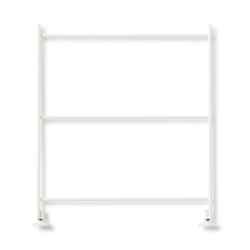 SUS Shelving Unit Additional Frame - White Gray - Mini MUJI