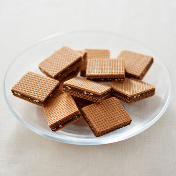 Double Chocolate Cream Wafers with Peanuts MUJI