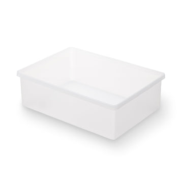 Polypropylene Storage Box Wide - Medium (W19.9 x D14.6 x H6.3") MUJI