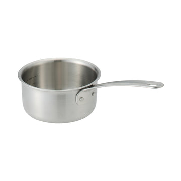 Stainless Aluminium 3-Layer Steel Milk Pan 1.05 Qt MUJI