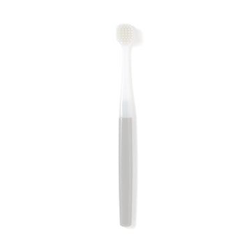 Replaceable Head Wide Soft Toothbrush - Gray MUJI