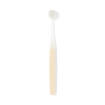 Replaceable Head Wide Soft Toothbrush - Yellow MUJI