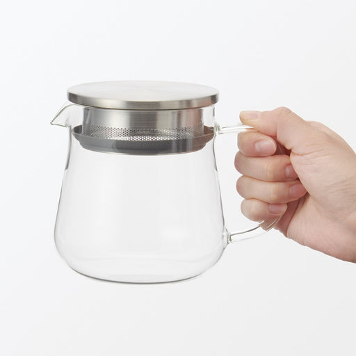Heatproof Glass Pot - 16.9 oz MUJI