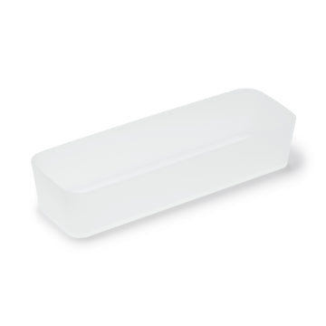 Polypropylene Organizer Box 2 (W3.3 x D10 x H2”) MUJI