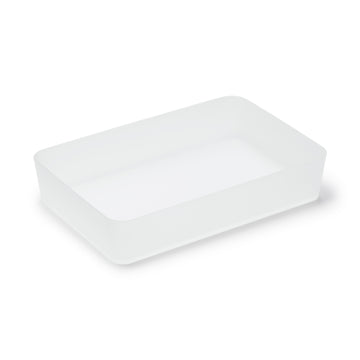 Polypropylene Organizer Box 3 (W6.7 x D10 x H2”) MUJI