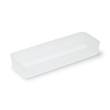 Polypropylene Organizer Box 4 (W4.5 x D13.4 x H2”) MUJI