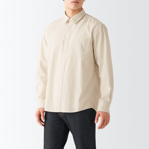 Men's Denim Long Sleeve Shirt MUJI