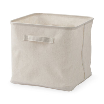 Polyester Linen Soft Box Square - Large MUJI