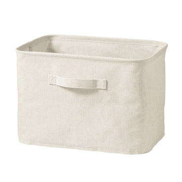 Polyester Linen Soft Box Rectangle - Medium MUJI
