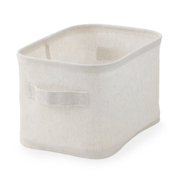 Polyester Linen Soft Box Rectangle - Half Small MUJI