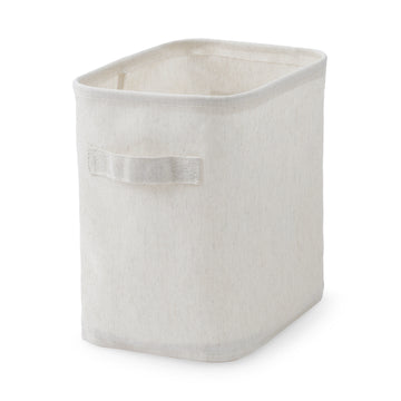 Polyester Linen Soft Box Rectangle - Half Medium MUJI