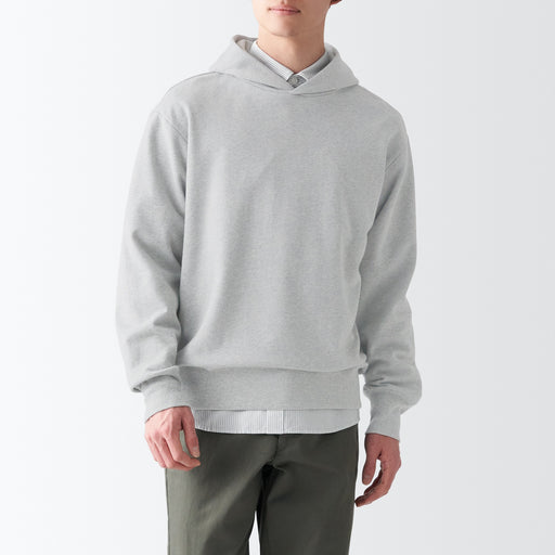 Men's French Terry Pullover Hoodie MUJI