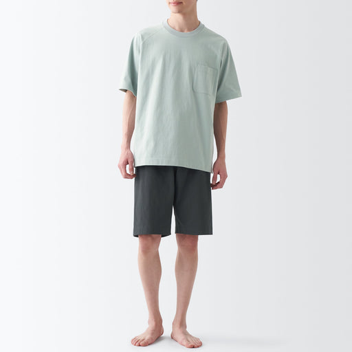 Men's Short Sleeve Loungewear Set MUJI