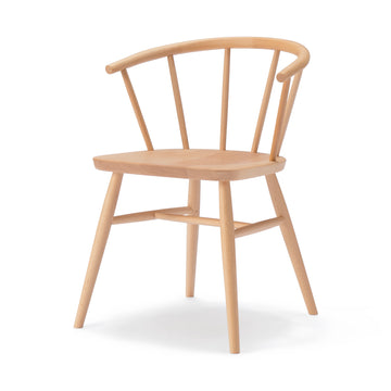 Beech Wood Chair with Round Legs MUJI