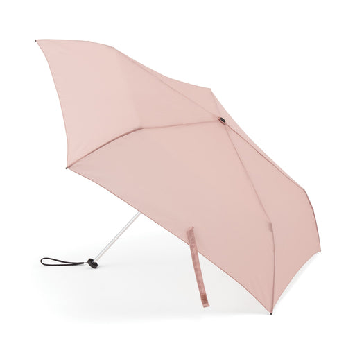 Lightweight All Weather Foldable Umbrella Apricot MUJI