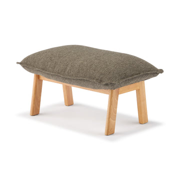 High Back Reclining Sofa Ottoman - Brown MUJI