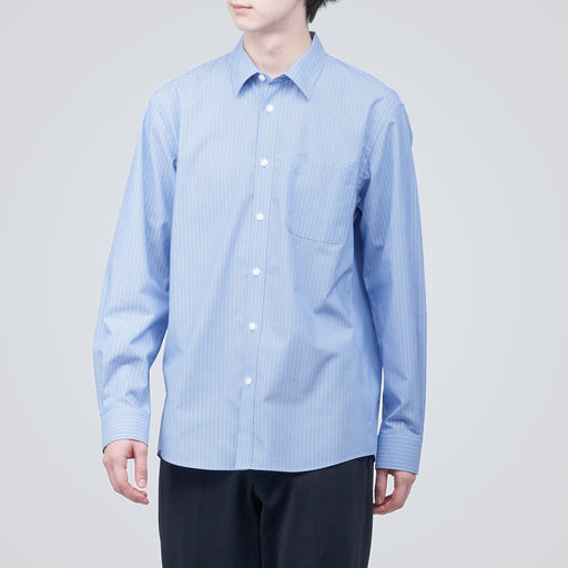 Men's Wrinkle-Resistant Long Sleeve Shirt MUJI