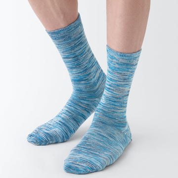 Right Angle Excess Yarn 3 Pair Socks MUJI