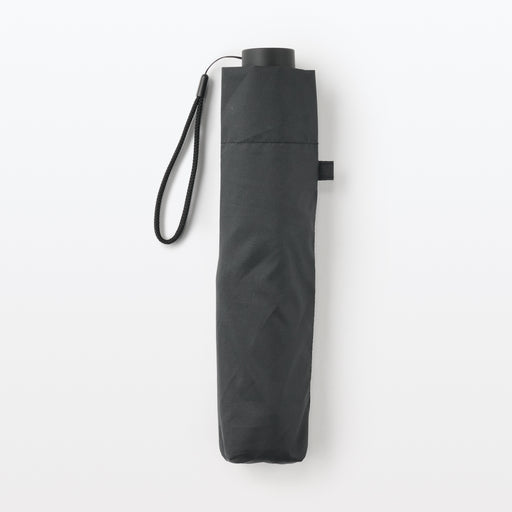 All-Weather Foldable Umbrella Black MUJI