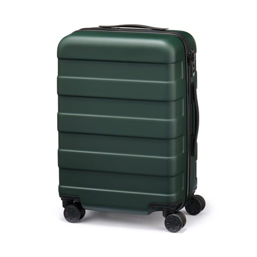 Adjustable Handle Hard Shell Suitcase 36L - Khaki Green | Carry-On MUJI