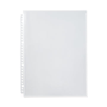 Clear Pocket Refill for A4 Wide Organizer MUJI