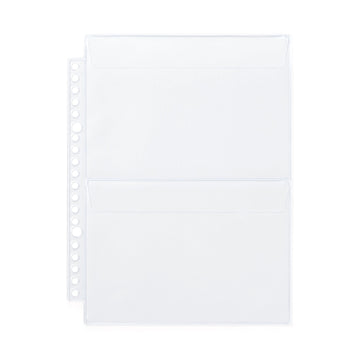 2-Pocket Refill for A5 Wide Organizer MUJI