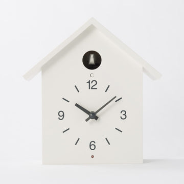 Cuckoo Clock Large White Large MUJI