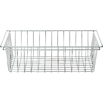 SUS Stainless Steel Shelving Unit Additional Wire Basket - Regular (22") MUJI