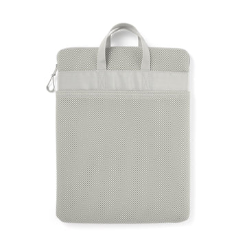 Polyester Vertical Cushioned Laptop Case - Gray MUJI