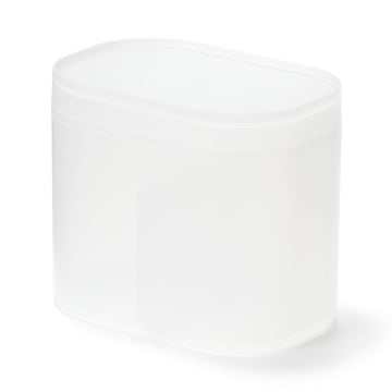 Recycled Polypropylene Cotton Pad and Swab Case with Lid MUJI
