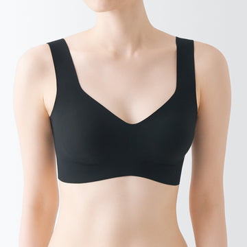 Women's Complete Seamless Half Top Bra MUJI