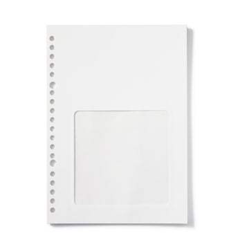A5 Envelope with Window Loose Leaf Papers Refill MUJI